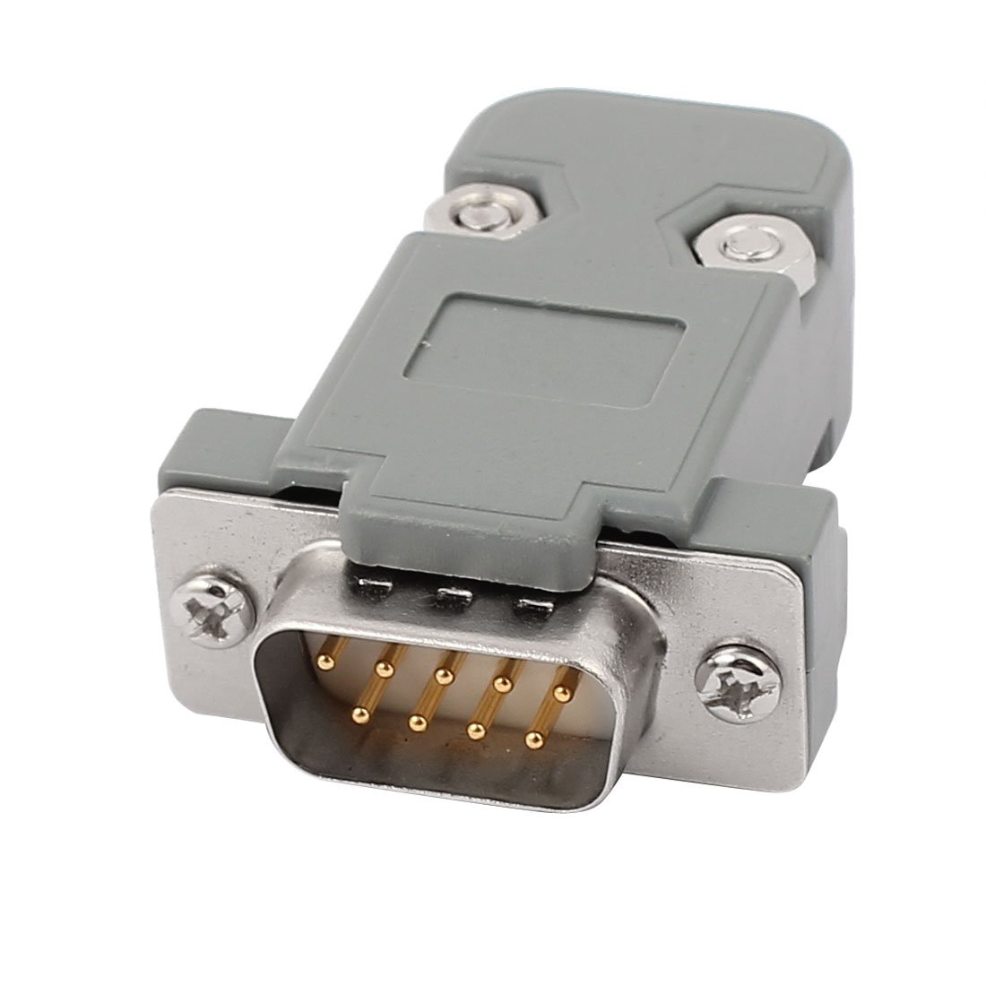 Aexit DB9 9 Video Cables Pin 2 Rows Male Converter Connector